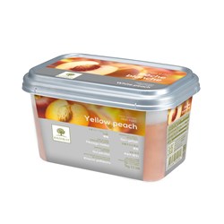 Ravifruit Frozen Fruit Puree Yellow Peach 5x1kg Tub