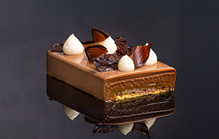Textures of Chocolate Entremet