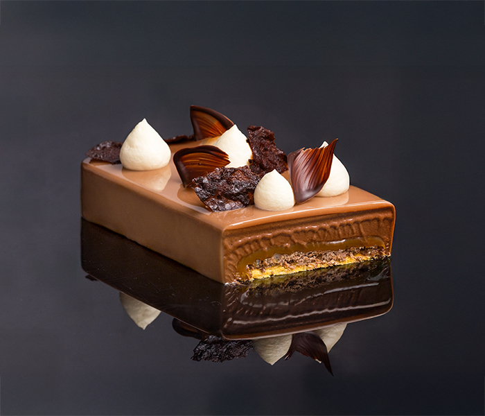 Textures of Chocolate Entremet