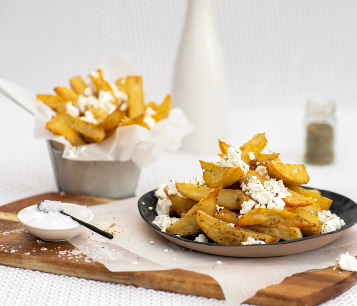 Greek Style Chips with Fetta
