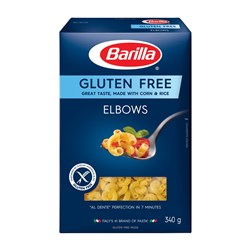 Barilla Gluten Free Elbows 8x340g