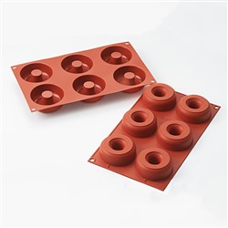 Silikomart Mould Donut 75x25mm