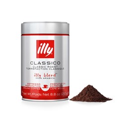 Illy Classico Espresso Ground Coffee