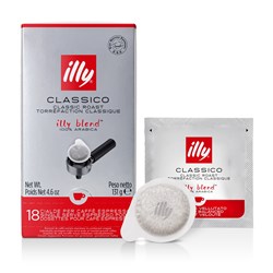 Illy Classico Espresso Pods 18pcs 12x131g