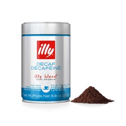 Illy Decaf Ground Coffee 6x250g
