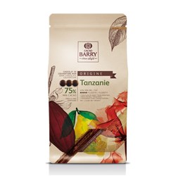Cacao Barry Origin Tanzanie Couverture 75% 6x1kg Pistols
