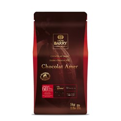 Cacao Barry Chocolat Amer 60% 4x5kg Pistols