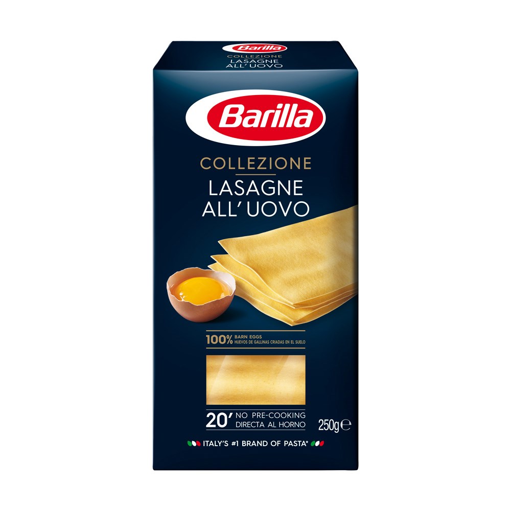 Barilla La collezionne lasagne all'uovo 250g (8076809527040)
