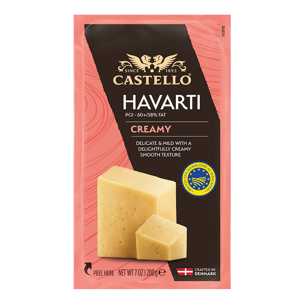 Castello Creamy Havarti 12x200g - Mayers Fine Food