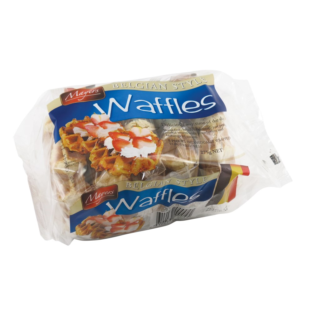 Belgian Style Waffles 14x275g - Mayers Fine Food