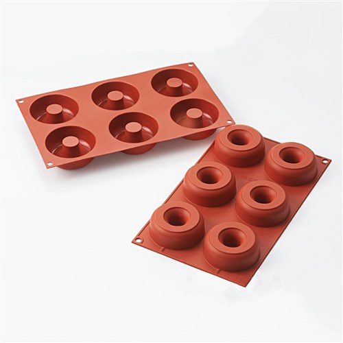 Silikomart Mould Donut 75x25mm