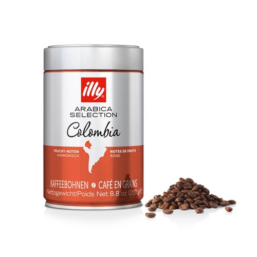Illy Colombia Coffee Beans 6x250g