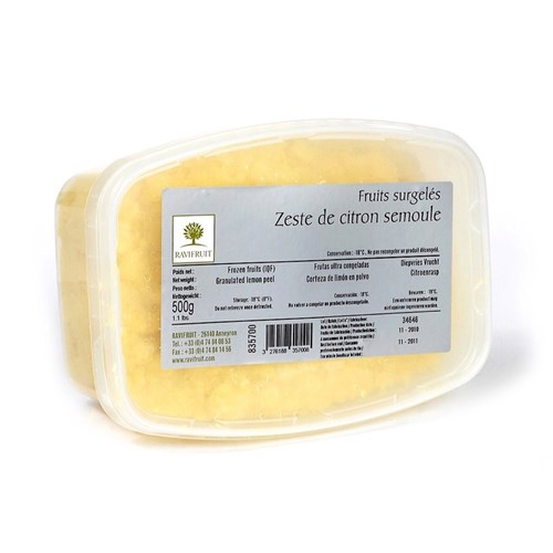 Ravifruit Lemon Zest 6x500g Tub