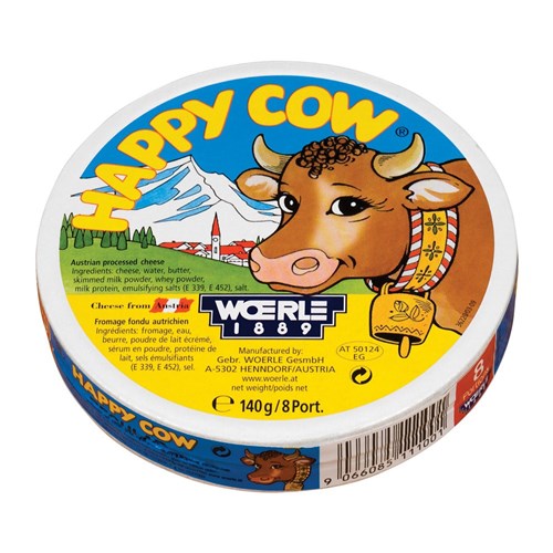 Happy Cow Cheese Triangles 12x140g
