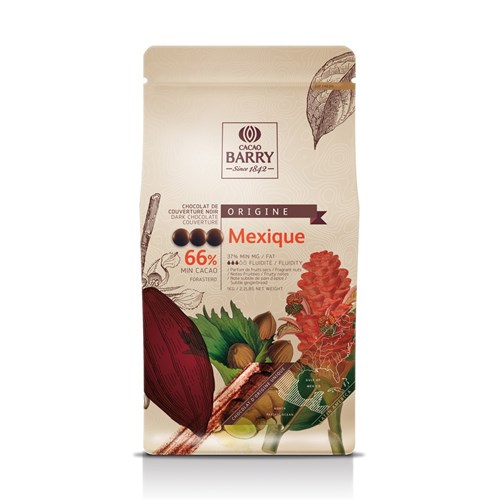 Cacao Barry Origin Mexique Couverture 66% 6x1kg Pistols