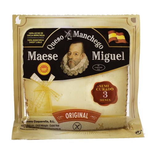 MANCHEGO 3MOS 8X150G COLES PL ROCINANTE SPAIN