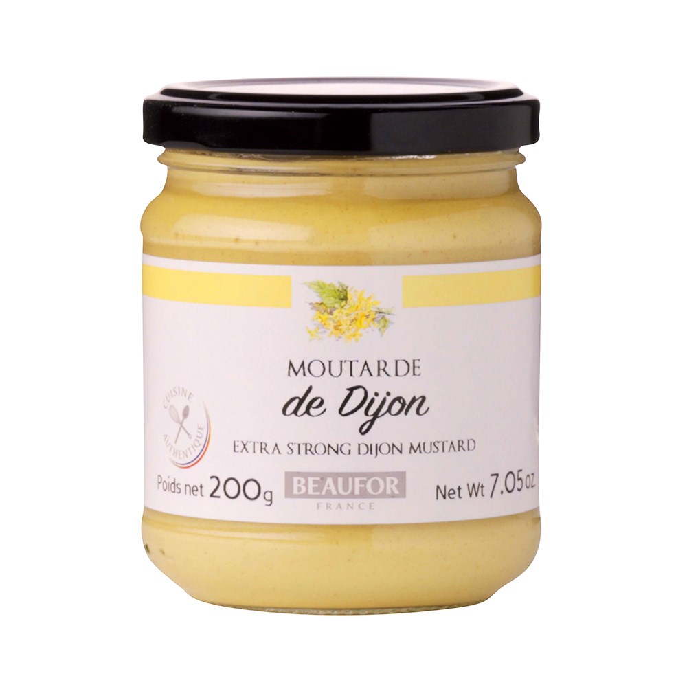 Beaufor Mustard Dijon 12x200g Mayers Fine Food